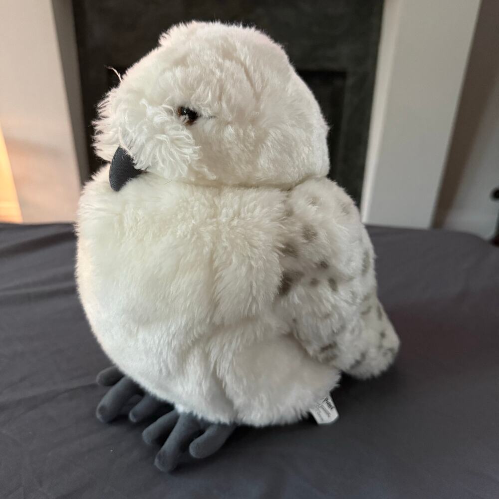 Harry Potter Hedwig Snowy Owl Puppet Universal Studios Wizarding World 8" Plush